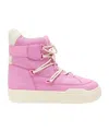 Moon Boot Park Logo-print Boots In Pink