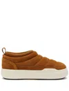 Moon Boot Women's Park Soft Sneakers In Brown