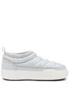 Moon Boot Park Logo-print Sneakers In Grey