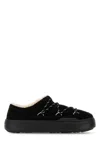 Moon Boot Park Slipper Black In Black