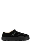 Moon Boot Park Slipper Black In Black