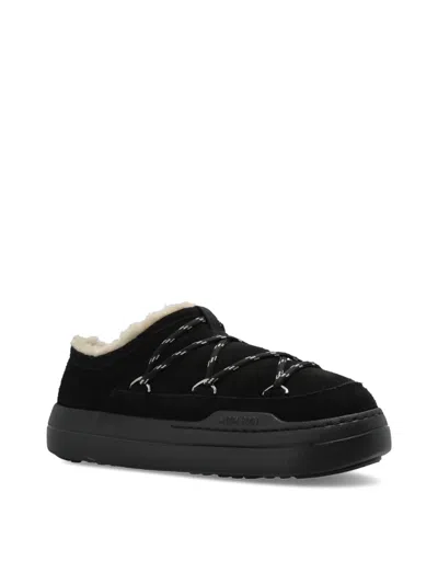 Moon Boot Park Slipper In Black
