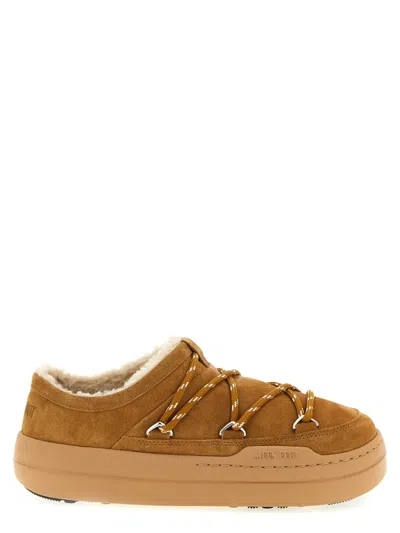 Moon Boot 'park Slipper' Mules In Brown