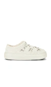 Moon Boot Park Slipper In Neutral