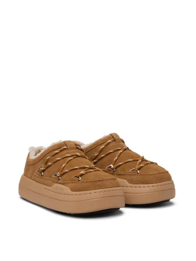 Moon Boot Park Sneaker In Brown