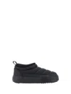 Moon Boot Soft Nylon Slip-on Park Shoes In Black