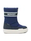Moon Boot Park Strap Zip-front Quilted Snow Boots In Blue