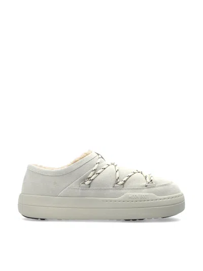 Moon Boot Park Suede Slipper Sneakers In Multi