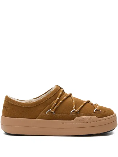 Moon Boot Brown Park Slippers