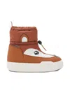 Moon Boot Jr Park Mid Animal Boots In Brown