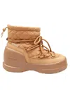 Moon Boot Quilted Half-moon Mid Boot, Sand In Brown
