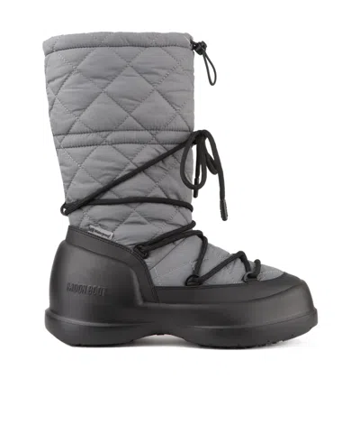 MOON BOOT QUILTED RAIN BOOTS