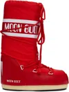 Moon Boot Women's Icon Nylon Cold Weather Boots In Pink