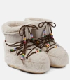 MOON BOOT RESORT ICON LOW FAUX-FUR SNOW BOOTS