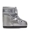 Moon Boot Round Head Boots In Gray