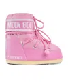 Moon Boot Pink Icon Low Nylon Boots In Pink