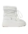 Moon Boot Round-head Short Boots In White