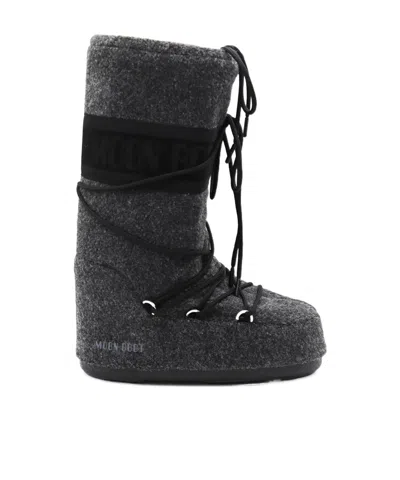 MOON BOOT MOON BOOT ICON LOGO PRINTED BOOTS