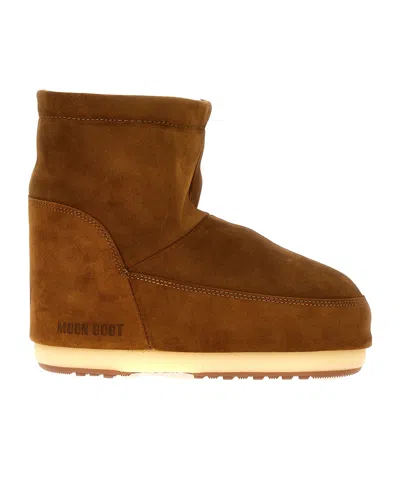 Moon Boot Round Head Snow Boots In Brown