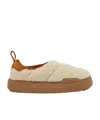 Moon Boot Sand Teddy Fabric Mb Park Puffer Slip On