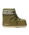 Moon Boot Round-toed Ankle Boots In Green