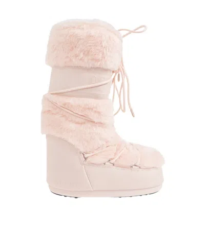 Moon Boot Faux-fur Snow Boots In Multi