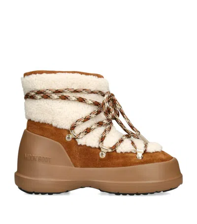 MOON BOOT SHEARLING LUNA BOOTS