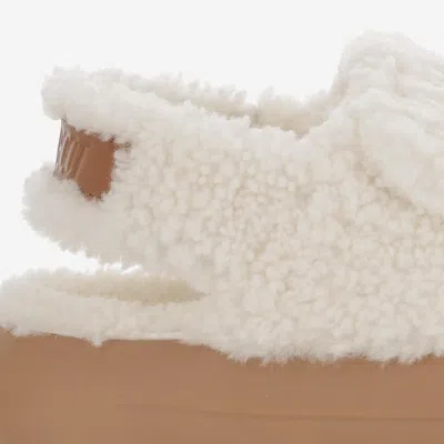 MOON BOOT MOON BOOT SHEARLING SANDALS