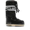 Moon Boot Unisex Black Boots In Black