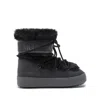 Moon Boot Unisex Ltrack Faux Shearling Boots In Black