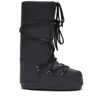 Moon Boot Shoes Black In Blue