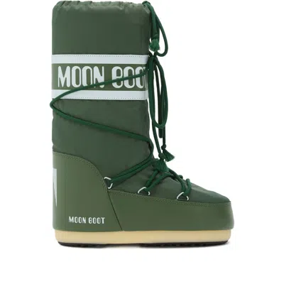 MOON BOOT SHOES GREEN