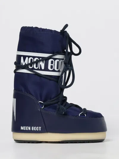 MOON BOOT MOON BOOT SHOES KIDS COLOR BLUE 1,F87635239