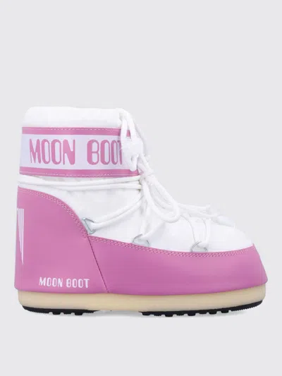 Moon Boot Shoes  Kids Color Fuchsia In Fuchsia