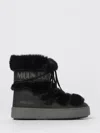 Moon Boot Ltrack Faux Fur Wp In Black