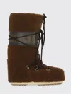 Moon Boot Icon Fleece Boot In Brown