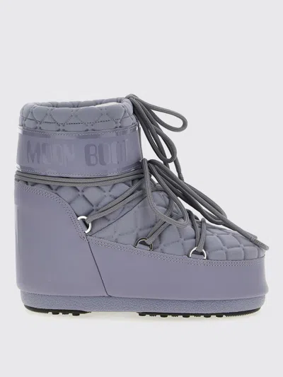 MOON BOOT BOOTS MOON BOOT WOMAN COLOR GREY,G98020020