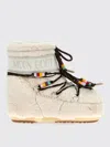 Moon Boot Ankle Boots With Decorative Laces