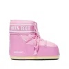Moon Boot "icon" Low Nylon Boot In Pink