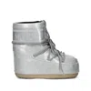 Moon Boot Shoes Silver In Gray