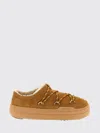 Moon Boot Park Suede Slipper Sneakers In Brown