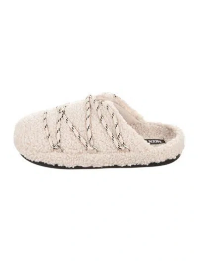 Pre-owned Moon Boot Slippers W/ Tags In Neutrals