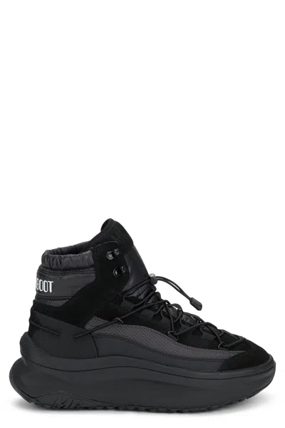 Moon Boot Sneaker Moon247 Xlace Mid In Black