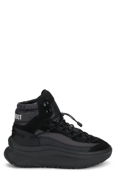 Moon Boot Sneaker Moon247 Xlace Mid In Black
