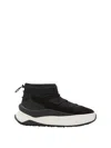 Moon Boot Sneaker With Zip Closure In Black