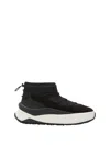 Moon Boot Sneaker With Zip Closure In Black