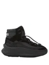 Moon Boot Black Moon247 Xlace Mid Sneakers In Black