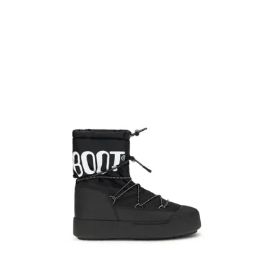 Moon Boot Mb Mtrack Polar Nylon In Black