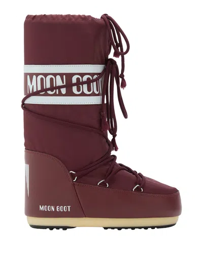 Moon Boot Kids' Snow Boots In Red