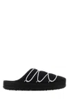 Moon Boot Soft Slipper Black In Black